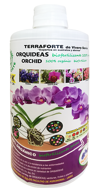 nariz vida pizarra Orquideas fertilizante foliar – Terraforte